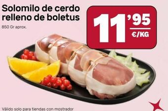 AhorraMas Solomillo oferta