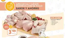 Supermercados Plaza Pollo fresco oferta