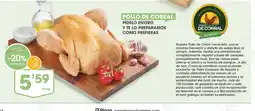 Supermercados Plaza Pollo de corral oferta