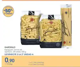 Supermercados Plaza GAROFALO Espagueti, penne ziti, rigatonio, elicoidali oferta