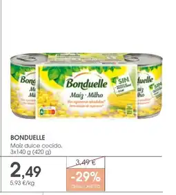 Supermercados Plaza BONDUELLE Maíz dulce cocido oferta