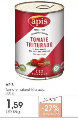 Supermercados Plaza APIS Tomate natural triturado oferta