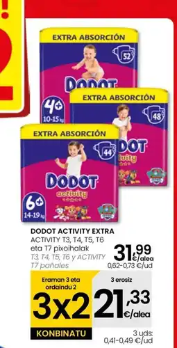Eroski DODOT Activity extra oferta