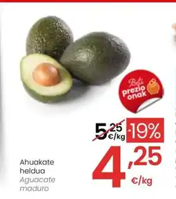 Eroski Ahuakate heldua oferta