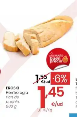 Eroski EROSKI Herriko ogia oferta