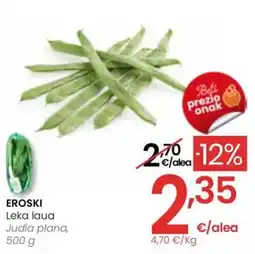 Eroski EROSKI Leka laua oferta
