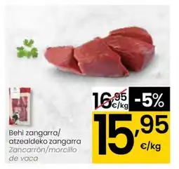 Eroski Behi zangarra/ atzealdeko zangarra oferta
