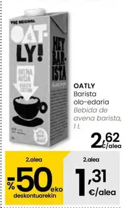 Eroski OATLY Barista olo-edaria oferta