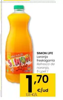Eroski SIMON LIFE Laranja freskagarria oferta