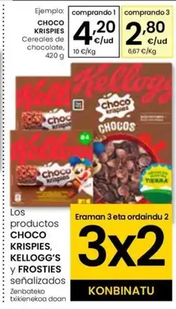 Eroski CHOCO KRISPIES Cereales de chocolate oferta