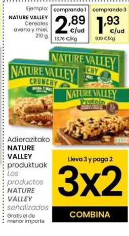 Eroski NATURE VALLEY Cereales avena y miel oferta