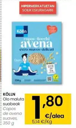 Eroski KÖLLN Olo maluta suabeak oferta