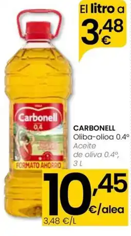 Eroski CARBONELL Oliba-olioa 0.4° oferta