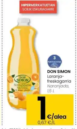 Eroski DON SIMON Laranja- freskagarria oferta