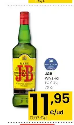 Eroski J&B Whiskia Whisky oferta