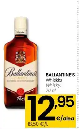 Eroski BALLANTINE'S Whiskia Whisky oferta