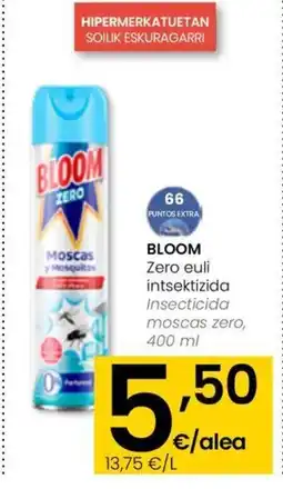 Eroski BLOOM Zero euli intsektizida oferta