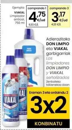 Eroski VIAKAL Limpiador antical oferta