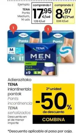 Eroski TENA Pants Medium oferta