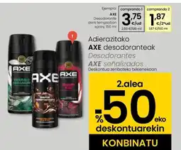 Eroski AXE Desodorante dark temptation spray oferta