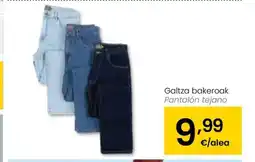 Eroski Galtza bakeroak oferta