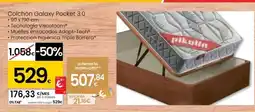 Eroski Colchón Galaxy Pocket 3.0 oferta
