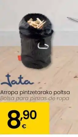 Eroski Arropa pintzetarako poltsa oferta