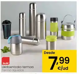 Eroski Likidoentzako termoa oferta