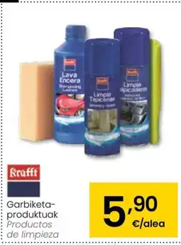 Eroski Garbiketa- produktuak oferta