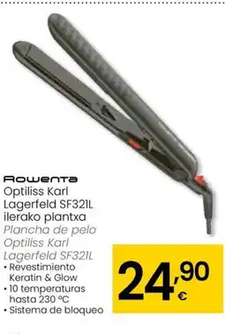 Eroski ROWENTA Optiliss Karl Lagerfeld SF321L oferta