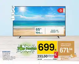 Eroski SAMSUNG TV QLED 4K TQ65Q7FA oferta