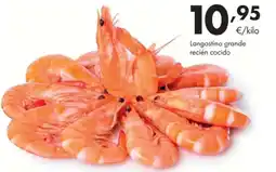 Supermercados Lupa Langostino grande recién cocido oferta