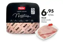 Supermercados Lupa TELLO Jamón cocido Matices oferta