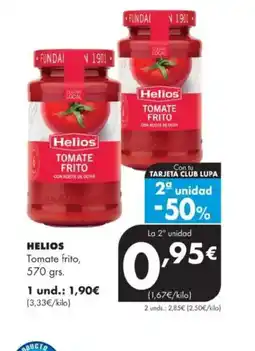 Supermercados Lupa HELIOS Tomate frito oferta