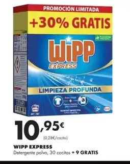 Supermercados Lupa WIPP EXPRESS Detergente polvo oferta