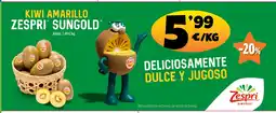 AhorraMas ZESPRI Kiwi amarillo oferta