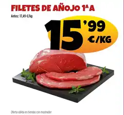 AhorraMas Filetes de añojo 1ªa oferta