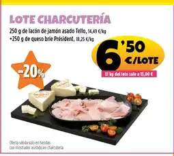 AhorraMas Lote charcutería oferta