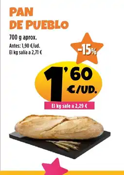 AhorraMas Pan de pueblo oferta