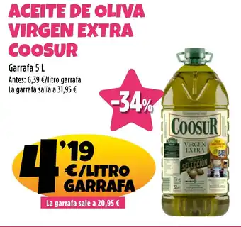 AhorraMas COOSUR Aceite de oliva virgen extra oferta