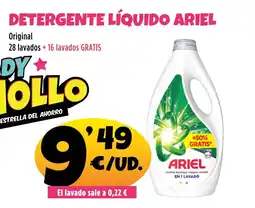 AhorraMas ARIEL Detergente líquido oferta