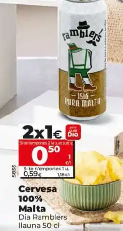 Dia Cervesa 100% Malta oferta