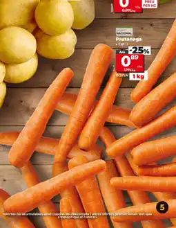 Dia Pastanaga oferta
