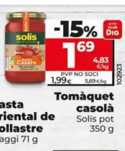 Dia Tomàquet casolà oferta