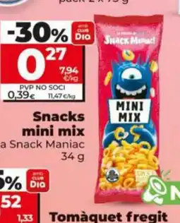Dia Snacks mini mix oferta