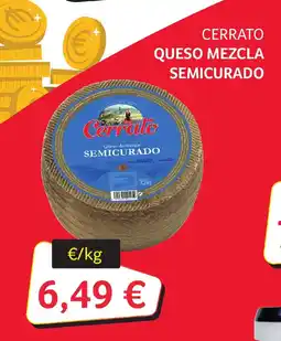 GM Cash & Carry CERRATO Queso mezcla semicurado oferta