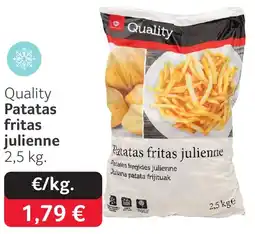 GM Cash & Carry QUALITY Patatas fritas julienne oferta