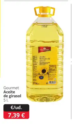 GM Cash & Carry GOURMET Aceite de girasol oferta