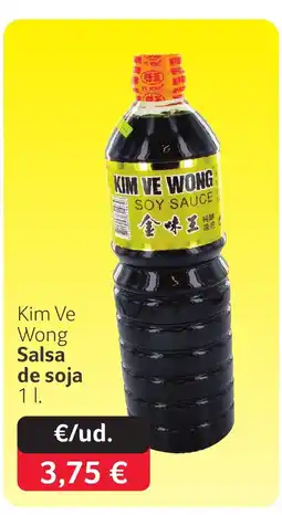 GM Cash & Carry KIM VE WONG Salsa de soja oferta