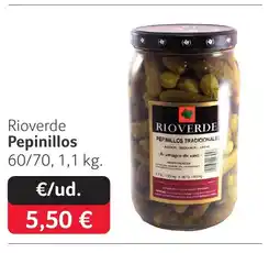 GM Cash & Carry RIOVERDE Pepinillos oferta